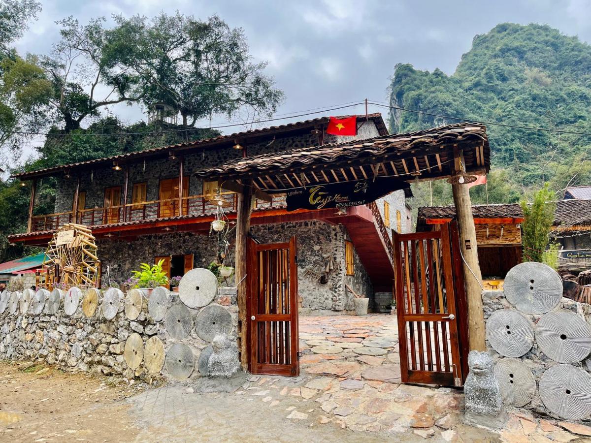 Tay Homestay Lang Da Co Khuoi Ky- Ban Gioc Cao Bang Dış mekan fotoğraf