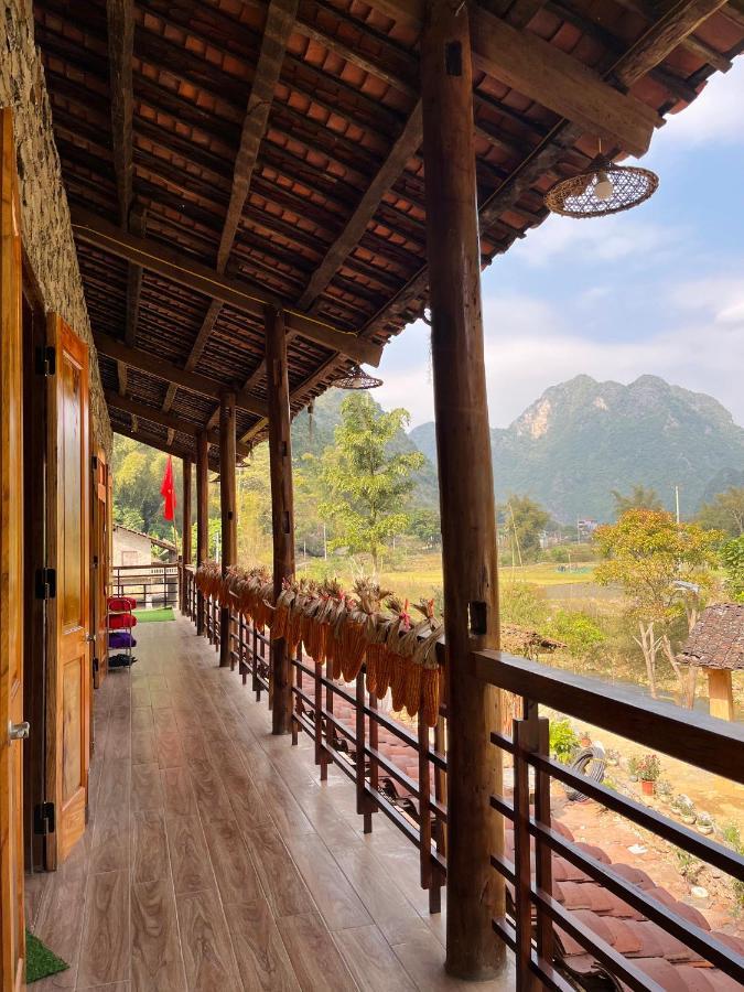 Tay Homestay Lang Da Co Khuoi Ky- Ban Gioc Cao Bang Dış mekan fotoğraf